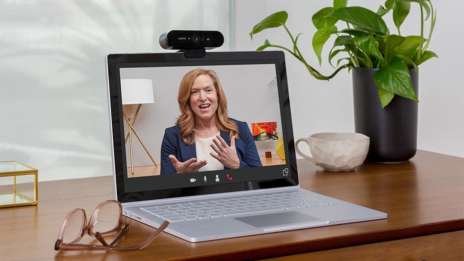 ordinateur portable avec webcam